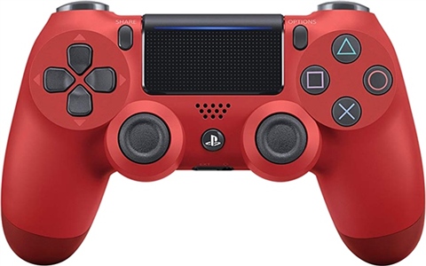 PS4 Official DualShock 4 Red Controller, B - CeX (UK): - Buy